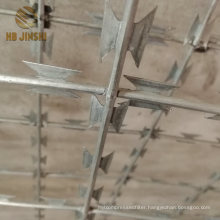 Hot-Dipped Galvanized Welded Concertina Razor Barbed Wire Fencing